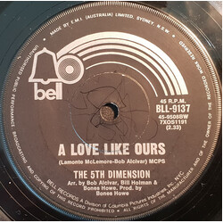 The Fifth Dimension Puppet Man / A Love Like Ours Vinyl 7" USED