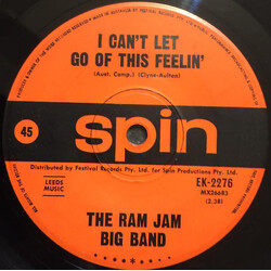 Ram Jam Big Band I Can't Let Go Of This Feelin' / Funny How Time Slips Away Vinyl 7" USED
