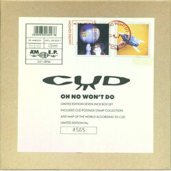 CUD Oh No Won't Do Vinyl 7" Box Set USED