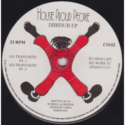 House Proud People Dibidub EP Vinyl 12" USED