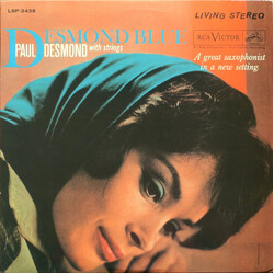Paul Desmond With Strings Desmond Blue Vinyl LP USED