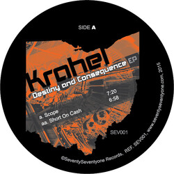 Krahel / 9Star Destiny And Consequence EP Vinyl 12" USED