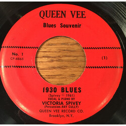Victoria Spivey 1930 Blues / Brown Skin Warmup Vinyl 7" USED