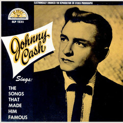 Johnny Cash Sings The Songs That Made Him Famous Vinyl LP USED