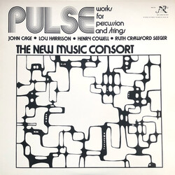 The New Music Consort / John Cage / Lou Harrison / Henry Cowell / Ruth Crawford Seeger Pulse (Works For Percussion And Strings) Vinyl LP USED