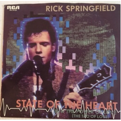 Rick Springfield State Of The Heart Vinyl 7" USED