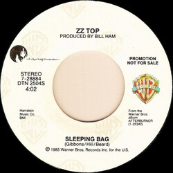ZZ Top Sleeping Bag Vinyl 7" USED