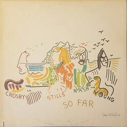 Crosby, Stills, Nash & Young So Far Vinyl LP USED