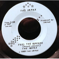 The Harris/Moore Connection / The Impax (2) Unless Your Love Is There/Feel The Breeze Vinyl 7" USED
