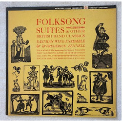 Frederick Fennell / Eastman Wind Ensemble Folk Songs & Other British Band Classics Vinyl LP USED