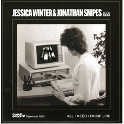 Jessica Winter / Jonathan Snipes All I Need b/w Finish Line Vinyl 7" USED