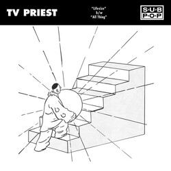 TV Priest Lifesize b/w All Thing Vinyl 7" USED