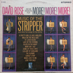 David Rose & His Orchestra More! More! More! Music Of The Stripper And Other Fun Songs For The Family Vinyl LP USED