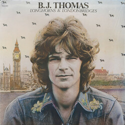 B.J. Thomas Longhorns & Londonbridges Vinyl LP USED