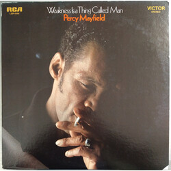 Percy Mayfield Weakness Is A Thing Called Man Vinyl LP USED