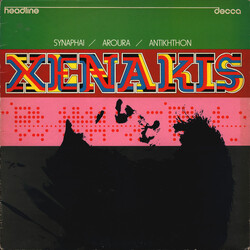 Iannis Xenakis Synaphai / Aroura / Antikhthon Vinyl LP USED