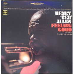 Henry "Red" Allen Feelin' Good: His First In Person Album Vinyl LP USED