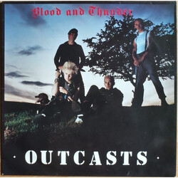 The Outcasts Blood And Thunder Vinyl LP USED