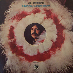 Jim Pepper Pepper's Pow Wow Vinyl LP USED