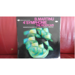 Bohuslav Martinů / The Czech Philharmonic Orchestra / Martin Turnovský 4e Symphonie / Tre Ricercari Vinyl LP USED