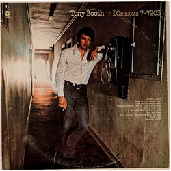 Tony Booth Lonesome 7-7203 Vinyl LP USED