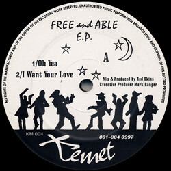 Redskins (2) Free And Able E.P. Vinyl 12" USED