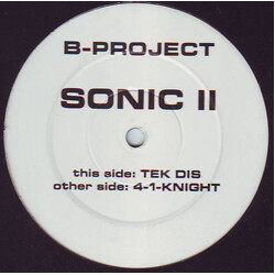 Sonic II 4-1-Knight / Tek Dis Vinyl 12" USED