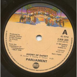 Parliament Agony Of DeFeet Vinyl 7" USED