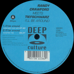 Randy Crawford / Tiefschwarz I'll Be Around Vinyl 12" USED