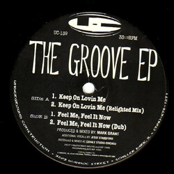 Mark Grant The Groove EP Vinyl 12" USED