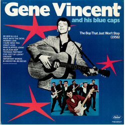 Gene Vincent & His Blue Caps The Bop That Just Won't Stop (1956) Vinyl LP USED