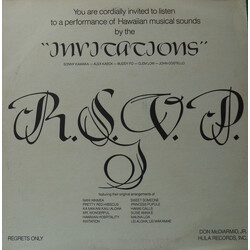 The Invitations (4) R.S.V.P Vinyl LP USED