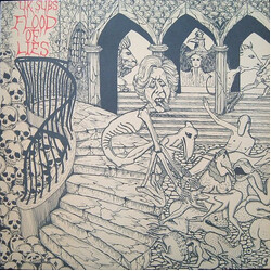 UK Subs Flood Of Lies Vinyl LP USED