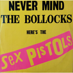 Sex Pistols Never Mind The Bollocks Here's The Sex Pistols Vinyl LP USED