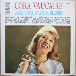 Cora Vaucaire Complaintes, Ballades, Mélodies... Vinyl LP USED