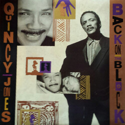Quincy Jones Back On The Block Vinyl LP USED