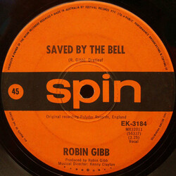 Robin Gibb Saved By The Bell Vinyl 7" USED