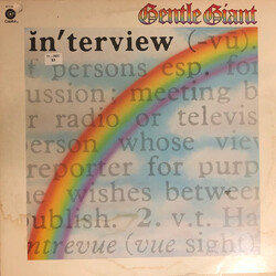 Gentle Giant Interview Vinyl LP USED