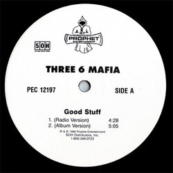 Three 6 Mafia Good Stuff / Tear Da Club Up Vinyl 12" USED