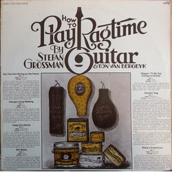 Stefan Grossman / Ton Van Bergeijk How To Play Ragtime Guitar Vinyl LP USED