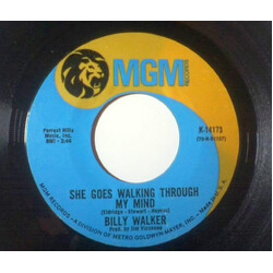 Billy Walker She Goes Walking Through My Mind / It's Your Fault I'm Cheating Vinyl 7" USED