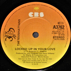 Manhattans Locked Up In Your Love Vinyl 7" USED