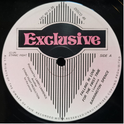 Barrington Spence / Ethnic Fight Band Falling In Love For The First Time / Falling In Love For The Second Time Vinyl 12" USED