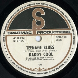 Daddy Cool (5) Teenage Blues Vinyl 7" USED