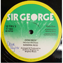 Sandra Reid / Anthony Brightly Ooh Boy / I Love You Vinyl 12" USED