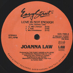 Joanna Law Love Is Not Enough Vinyl 12" USED
