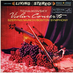 Pyotr Ilyich Tchaikovsky / Henryk Szeryng / Charles Munch / Boston Symphony Orchestra Violin Concerto Vinyl LP USED