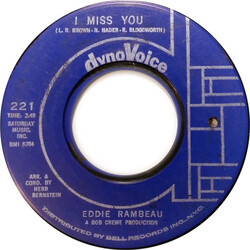 Eddie Rambeau I Miss You Vinyl 7" USED