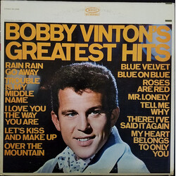 Bobby Vinton Bobby Vinton's Greatest Hits Vinyl LP USED