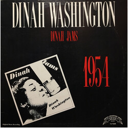 Dinah Washington Dinah Jams Vinyl LP USED